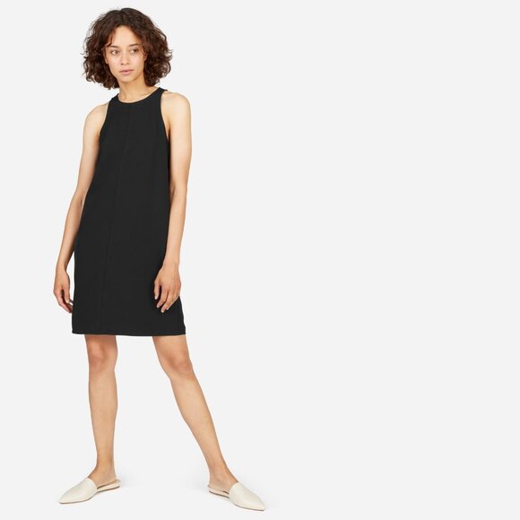 Everlane Dresses & Skirts - Everlane The Japanese GoWeave High Neck Tank Dress Black Base - Size 0